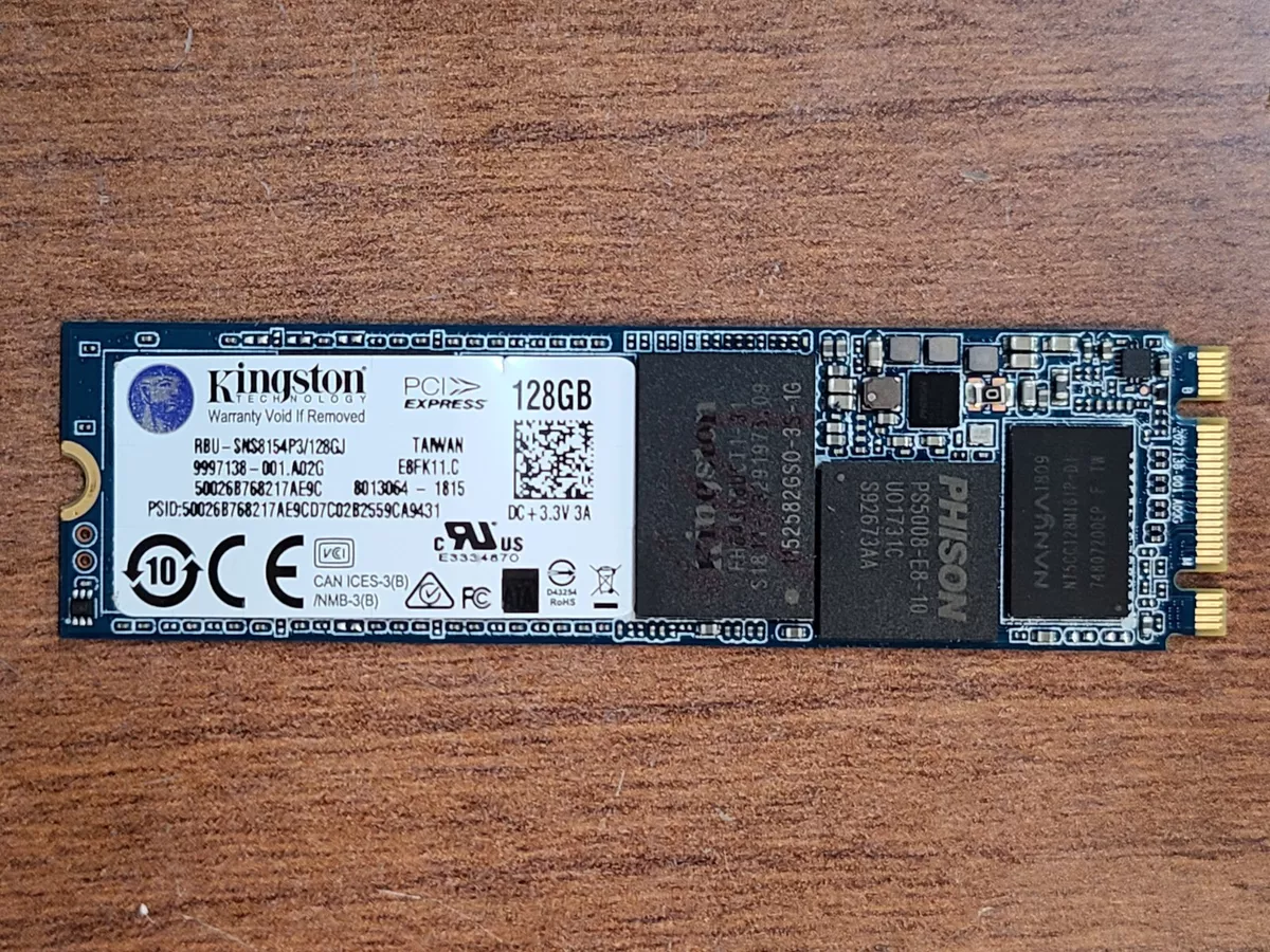 ORIGINAL!! KINGSTON 128GB SATA M.2 SSD SOLID STATE DRIVE RBU 