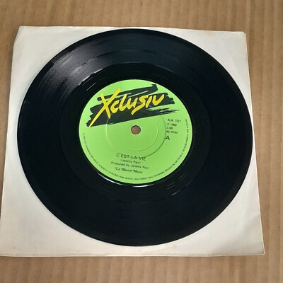 XCLUSIV C'est La Vie 7'' Le Maitre Music ELECTRONIC Synth Rock Disco 1982 HEAR