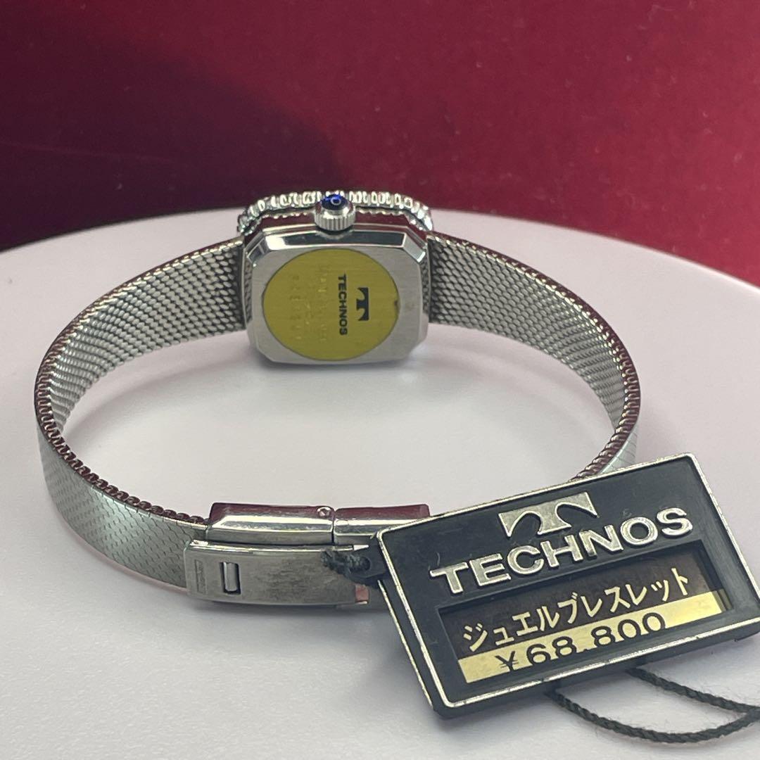 TECHNOS JEWEL BRACELET 腕時計 TECHNOS JEWEL BRACELET QZ LADIES WRISTWATCH 70S VINTAGE