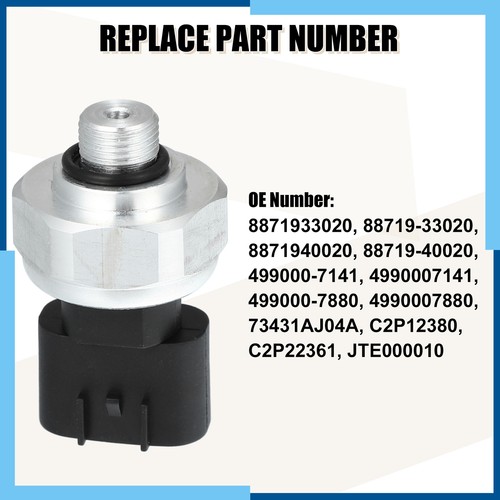 Pack (1) Air Conditioner AC Pressure Sensor 8871933020 for Toyota Corolla 09-16 - Foto 2 di 7