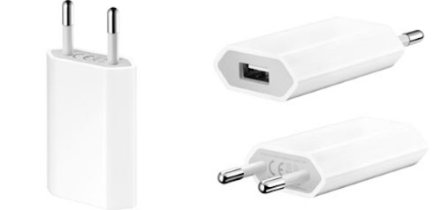 WANDLADEGERÄT Stecker USB-Buchse 1000mAh für Apple iPhone Gerät - Bild 1 von 1