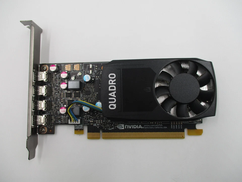 Nvidia Quadro P620 2GB GDDR5 4x Mini DP Graphic Card Lenovo P/N: 01YW009 Tested - Image 2 of 4