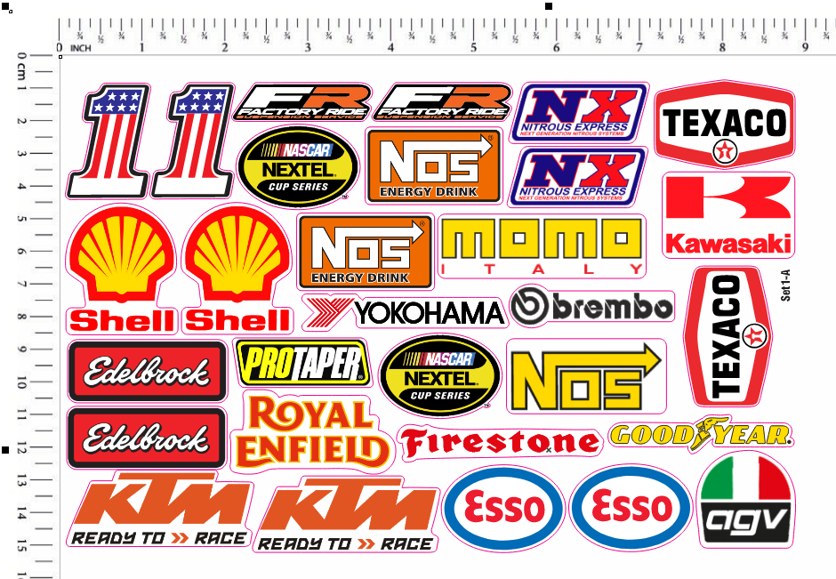 NASCAR CAR RACING INDY VINYL DECAL STICKER CAR BUMPER 4MIL BUBBLE FREE US MADE E - Foto 12
