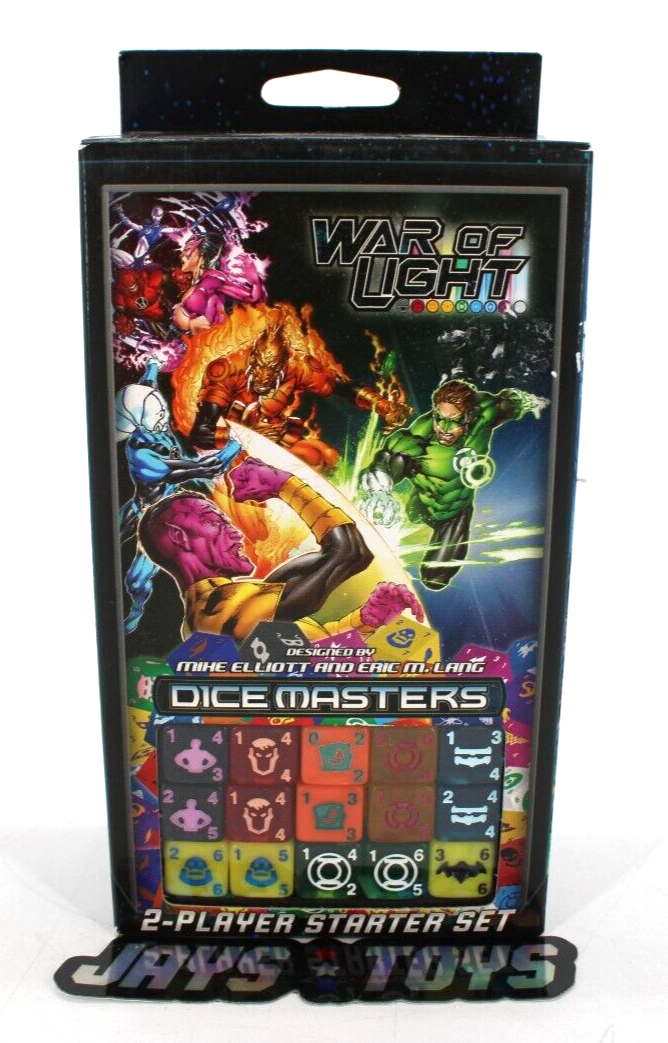 War of Light DC Dice Masters 2-Player Starter Set 2015 WizKids Factory Sealed