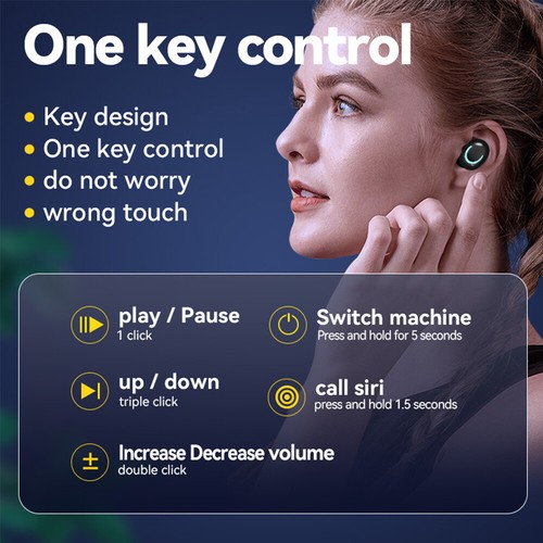 TWS Auriculares Bluetooth 5.2 Para Xiaomi Auriculares In-Ear Auriculares Inalámbricos Inalámbricos - Imagen 20 de 24