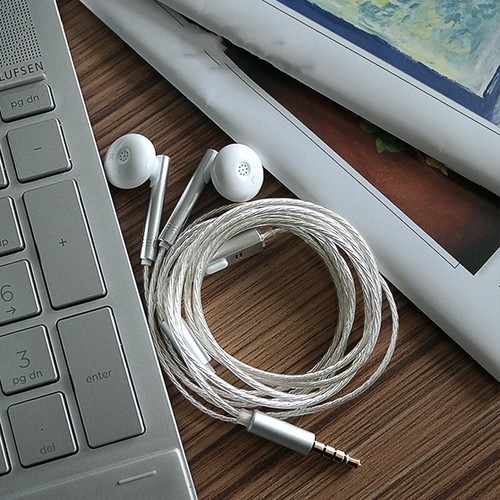 HIFI Sound Quality HD Talking Semi-In-Ear 3.5mm Headset with Headset New - Afbeelding 3 van 10