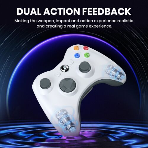 WIRED or Wireless XBOX 360 Gaming Controller for Xbox 360/360 Slim PC Windows - Picture 46 of 46