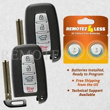 2 For for 2012 2013 2014 2015 2016 2017 Hyundai Veloster Car Remote Key Fob