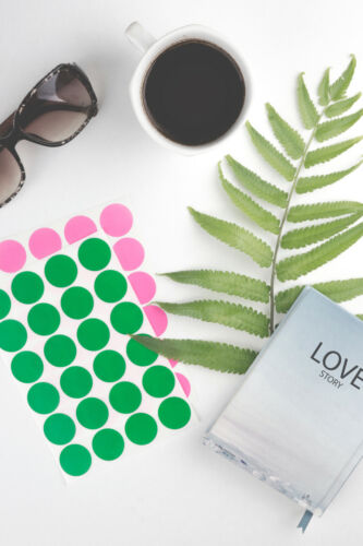Colored Labels Adhesive Label Stickers 25 mm Color Coding Dots Label 1" Stickers - Picture 9 of 35