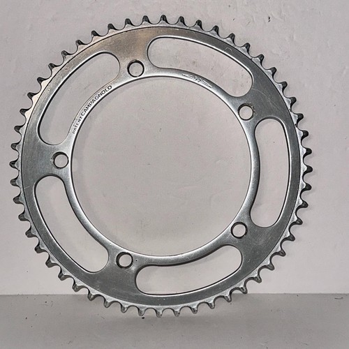 Plateau Campagnolo Nuovo Record 52 Dents - 144 BCD - Argent - Compatible Colnago, Bianchi, L'Eroica