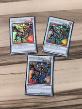 Yugioh playset 3x Lavalval-Drache |Ultra Rare |Near Mint |GFTP-DE047
