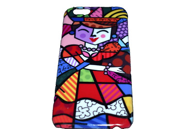ROMERO BRITTO Limited Edition Hard Plastic Case For Apple IPhone 4 / 4S 2012