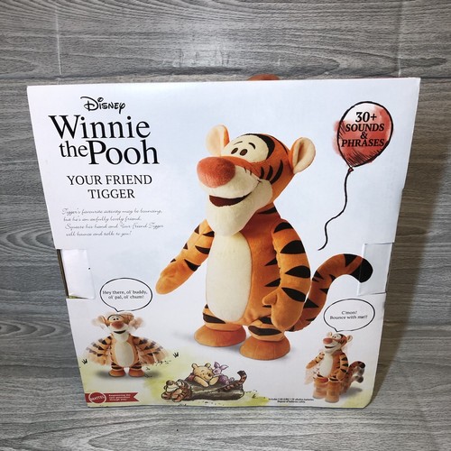 Fisher-Price Disney Winnie The Pooh Plush Your Friend Tigger W/Sounds & Phrases - Picture 7 of 8