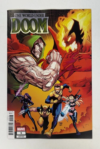 ONE WORLD UNDER DOOM #5 1:25 GLEB MELNIKOV VARIANT (MARVEL 2025)