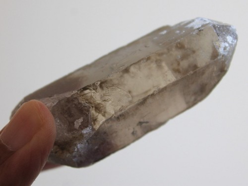 Gem Quality Quartz Crystal Natural Gemstone Facet Rough Smoky Clear Tourmalined - Picture 70 of 114