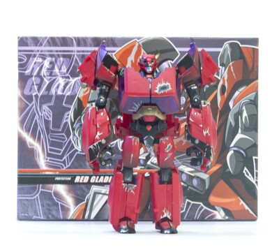 New APC Toys Red Gladiator Cliffjumper Zombie Version Action