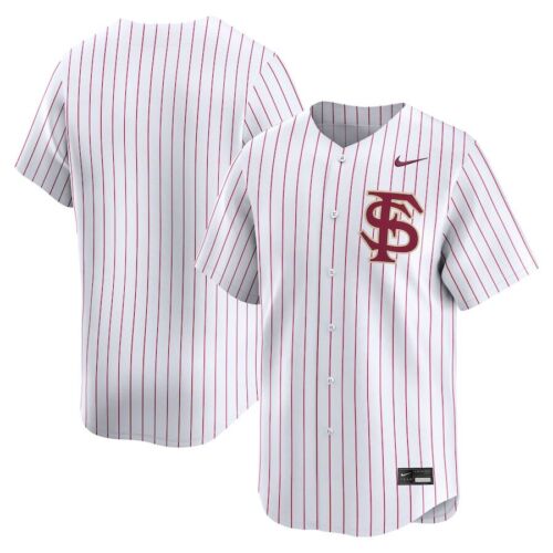 Florida State Seminoles Nike White 2025 College NCAA Baseball Limited Jersey