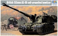 Trumpeter 00324 1:35th scale British AS-90 155 mm Self-propelled Howitzer