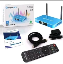**SEND OFFER**SuperBox S6 Max Streaming TV Media Player 6K WiFi 6  PRIORITY SHIP