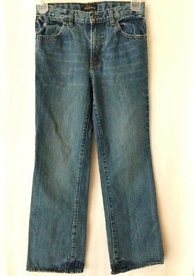 Old Navy Boot Cut Basic Jeans Adjustable Waist Medium Blue Size 16  #12371