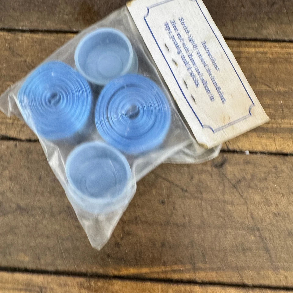 Fita de guidão vintage Benotto AZUL CLARO NOS profissional violoncelo de barra nova fita - Imagem 3 de 4