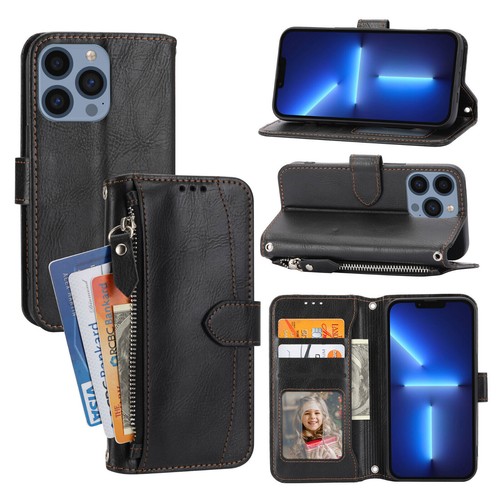 Leather Wallet Phone Case For iPhone Samsung Huawei OPPO Google Xiaomi POCO Sony - 第 15/17 張圖片