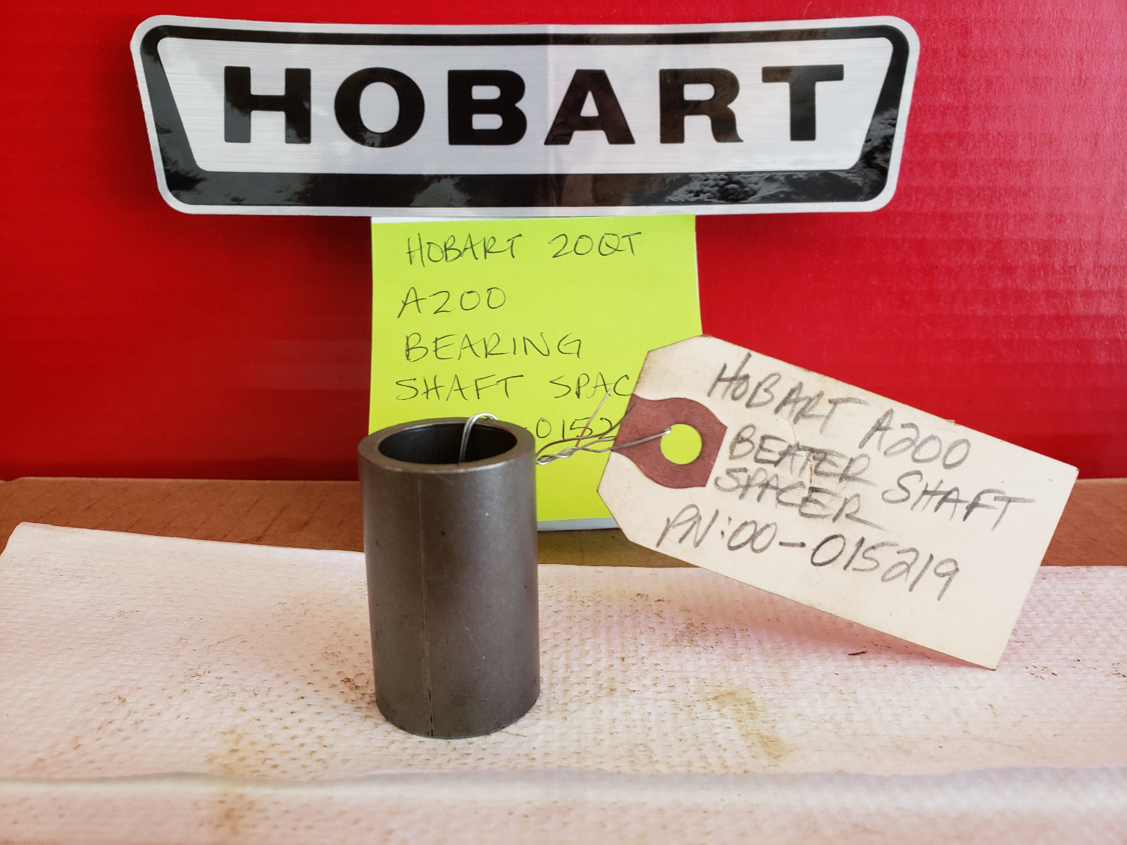 HOBART 20 Qt Mixer Parts A200 Bearing Shaft Spacer eBay
