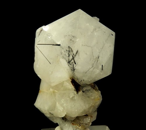 TOURMALINE inclusions in QUARTZ !!! - KAZAKHSTAN Karagandy Province KUNEK /ky401 - Picture 9 of 12