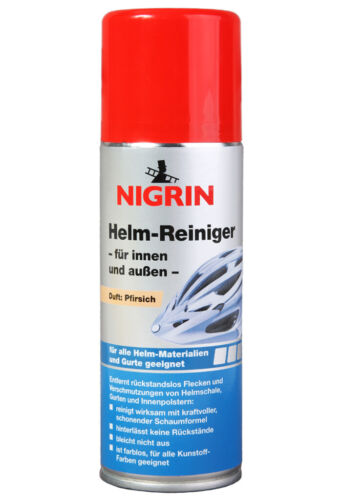 Nigrin Bike Helm-Reiniger Visier-Reiniger Spray Polster-Reiniger Motorrad-Helm - Afbeelding 1 van 5