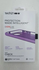 Tech21 Evo Check Phone Case - Motorola Moto Z Force - Purple New