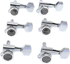 Gotoh SG381-07 MG-T Locking Tuners - 6 In-line Right-handed, Chrome