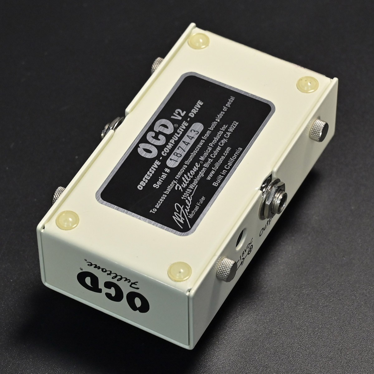Fulltone OCD V2 Obsessive Compulsive Drive Overdrive [SN Fulltone OCD V2 Obsessive Compulsive Drive Overdrive [SN