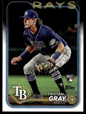 2024 Topps Tristan Gray Rookie Tampa Bay Rays #483