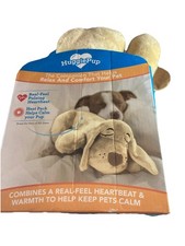 HuggiePup by Pets  Comfort Companion with Heartbeat Sleep Aide for Dogs  Pu...