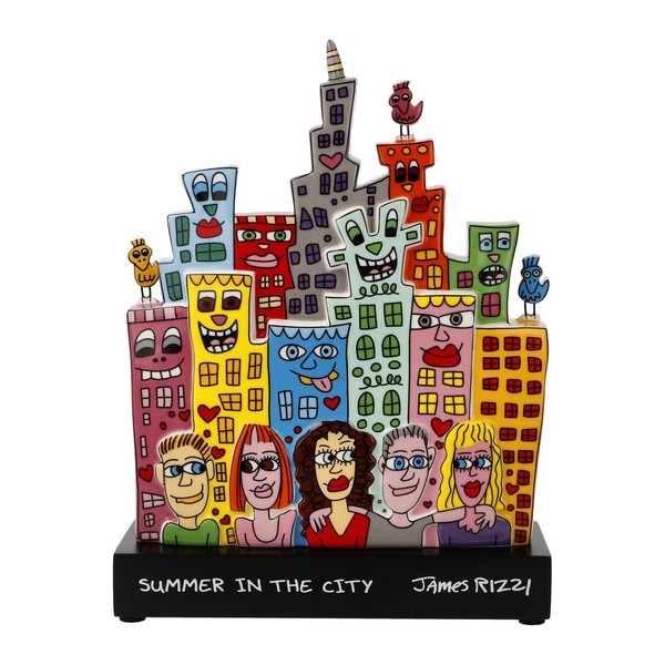 "Goebel Skulptur \"Summer In The City\", Klein Von James Rizzi"-image