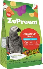 Nutritious FruitBlend Bird Pellets for Parrots, Conures, Large Birds - 3.5 lbs