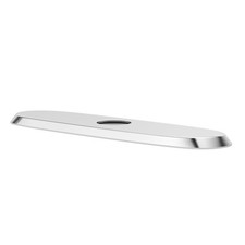 961250A Deckplate for Pfirst Series Pull Down Faucet, Polished Chrome