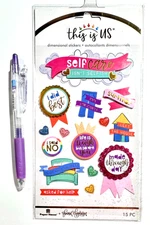 Paper House Self Care Stickers Card Making Scrapbooking