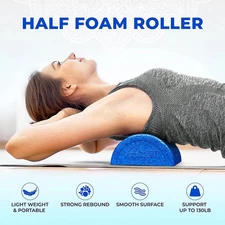 Half round Back Roller Foam, Exercise Foam Roller