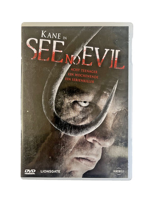 WWE Kane See No Evil FSK18 DVD Horror Wrestling Film Rarität