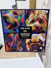 Professor Puzzle Jigsaw Four-In- One Anstract Dogs Collection 4 X 1,000 SEALED