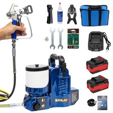 Open Box Portable Cordless Paint Spraying Gun...