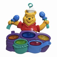 Rare 2000 Disney Fisher Price Winnie The Pooh Silly Music Maker Baby Toddler Toy