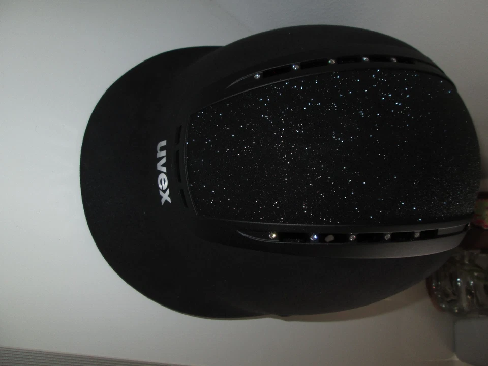 Reithelm Uvex suxxeed glamour  schwarz  54-55