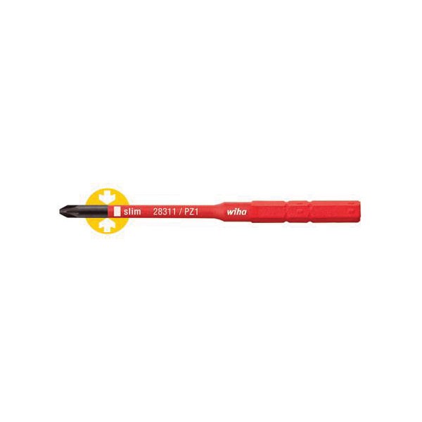 Wiha 2831 slimBit electric PZ1 x 75 mm