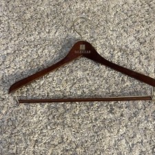 Vintage Nordstrom Wooden Suit Hanger Lowercase Logo Pants Bar Perfect Condition