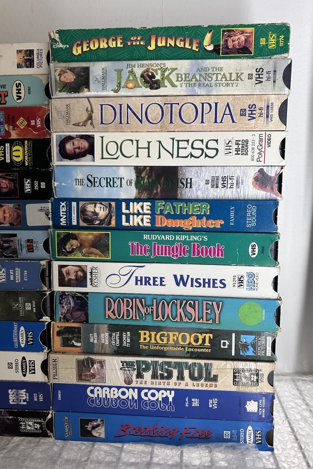Wilderness Folklore 90s Lost TV Films & Cult Gems VHS Tape Lot HTF OOP Rare Cult - Image 3 of 4