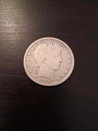 1900 50C Barber Half Dollar