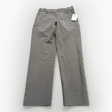 Nordstrom Boys Gray Castlerock Straight Chino Relaxed Pants Size 8 NWT New 45