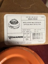 BRAND NEW EST Edwards SIGA-OSHD Smoke and Heat Detector OPTICAL